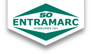 Entramarc 50 Year Anniversary Logo